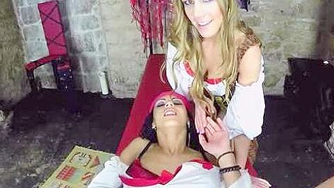 X Marks The Spot Of A Threeway - Alexis Crystal And Isabella Chrystin