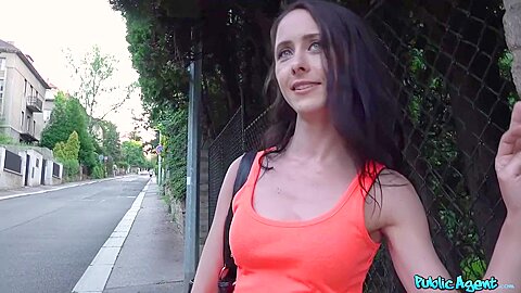 Lola Black And Max Dior - Slim Nymphs Public Train Track Fuck
