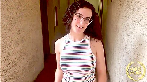 Lyra Lockhart And Rome Major In Trailer // Young Petite Brunette Picked Up By (18+)