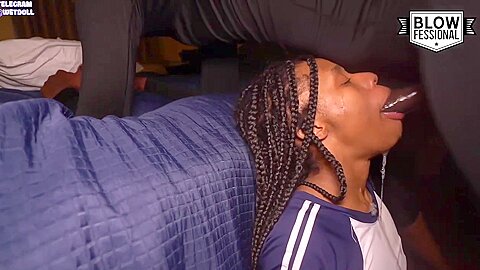 Short Clip Of An Amazing Amateur Throat Abuse
