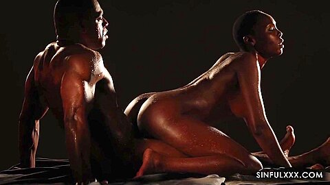 Zaawaadi - Ebony And Her Love Enjoying In Sauna