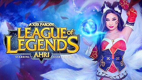Ah Ri And Avery Black - League Of Legends A Xxx Parody)