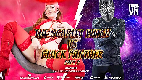 Black Panther And Summer Hart - Scarlet Witch Vs