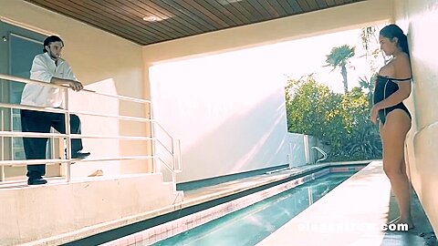 Swimmer Anastasia Black