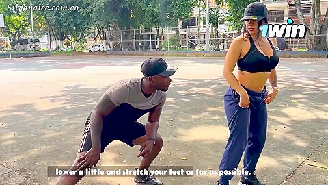 Busty Milf Student 18+ Fucked By Trainer With A Big Xanderblackx
