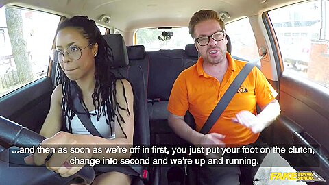 World Famous Pornstar Kira Noir Creampied After A British Driving Lesson