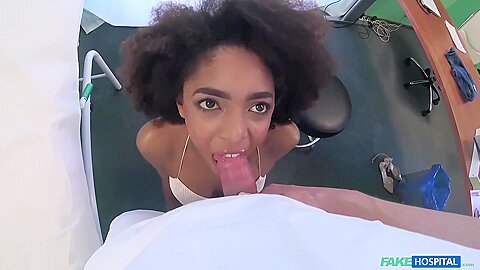 Hot Brazilian Ebony Student 18+ Has A Medical Examination