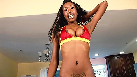 Royce Rae Loves To Fuck Hard With Her Sweet Ebony Pussy