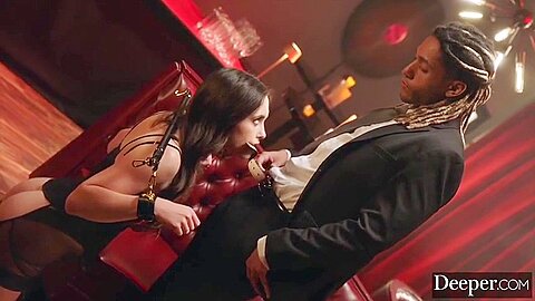 Submissive Bartender Daisy Phoenix Is Bound & Gagged After Hours