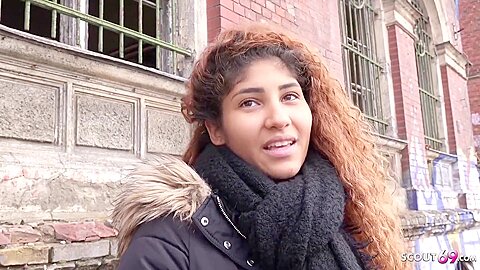 Ebony Teenage Nail To Eye Rolling Orgasm At Real Pickup Casting - Venus Afrodita (18+)