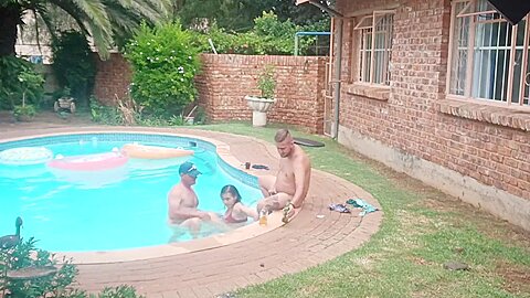 Dare Me To Play With Them In The Swimming Pool Eating Some Dick